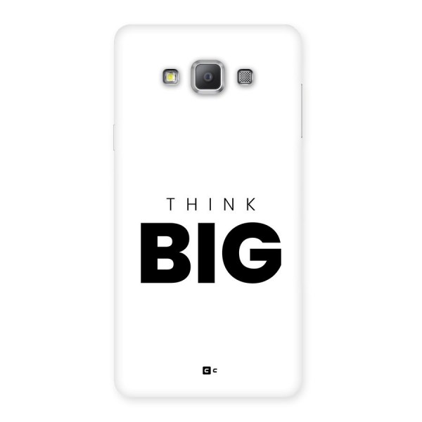 Massive Thought Back Case for Galaxy A7