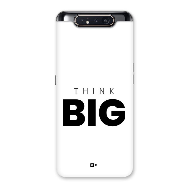 Massive Thought Back Case for Galaxy A80