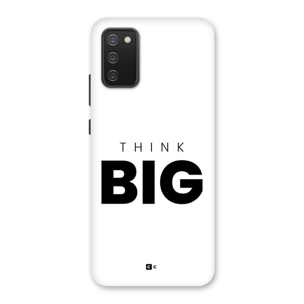 Massive Thought Back Case for Galaxy F02s