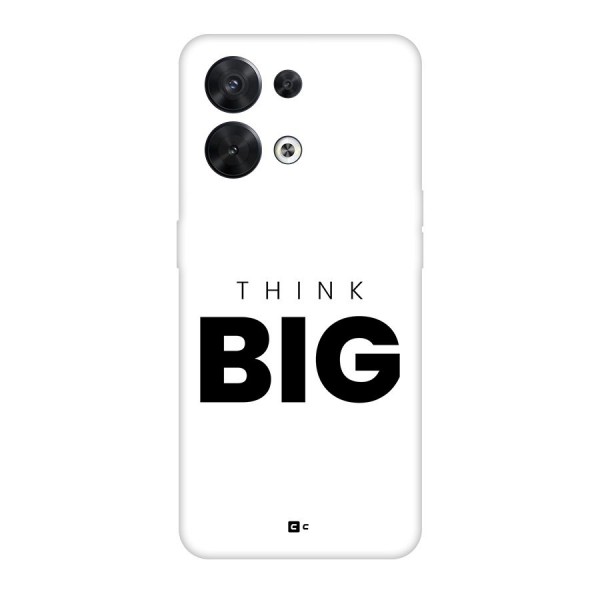 Massive Thought Back Case for Oppo Reno8 5G