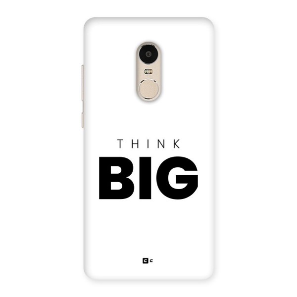 Massive Thought Back Case for Redmi Note 4