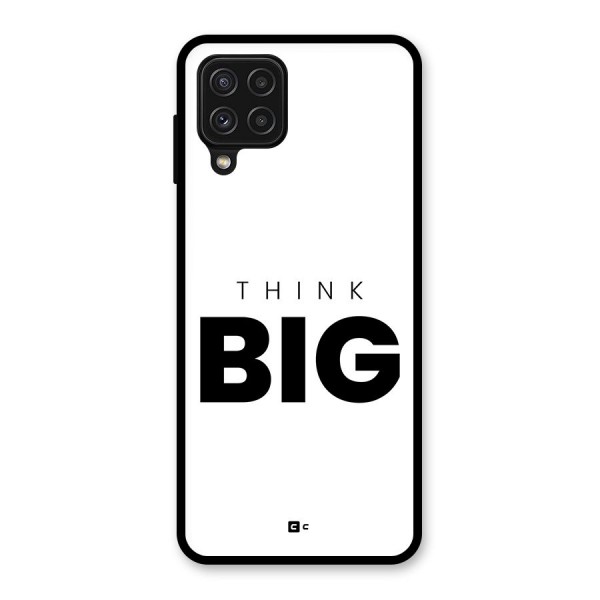 Massive Thought Glass Back Case for Galaxy A22 4G