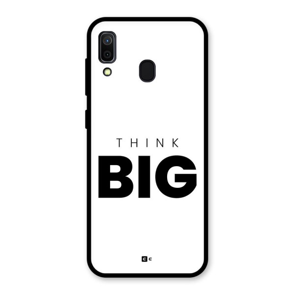 Massive Thought Glass Back Case for Galaxy A30