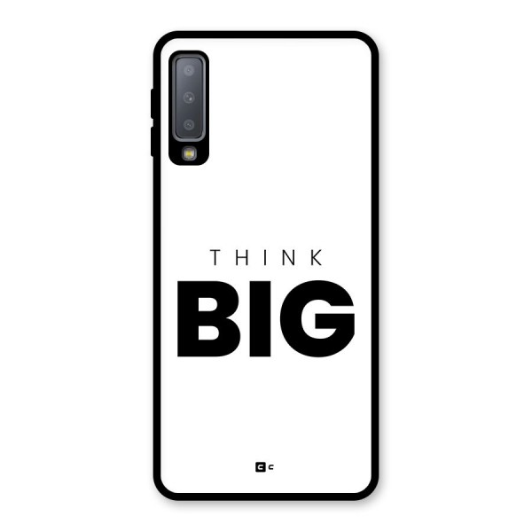 Massive Thought Glass Back Case for Galaxy A7 (2018)