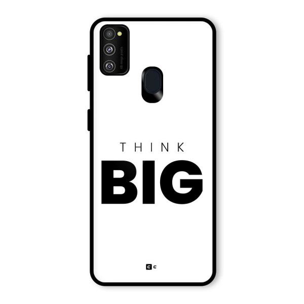 Massive Thought Glass Back Case for Galaxy M21