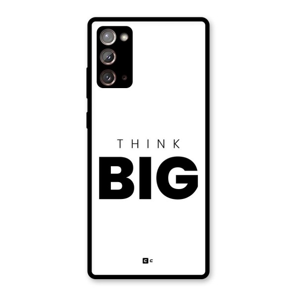 Massive Thought Glass Back Case for Galaxy Note 20