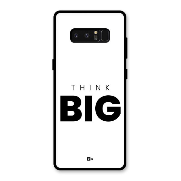 Massive Thought Glass Back Case for Galaxy Note 8