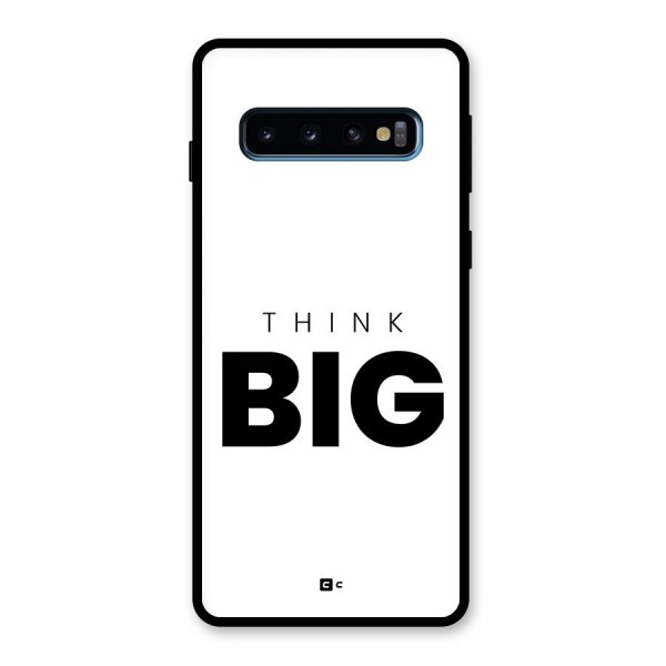 Massive Thought Glass Back Case for Galaxy S10