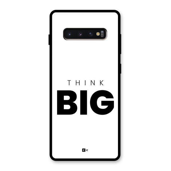 Massive Thought Glass Back Case for Galaxy S10 Plus