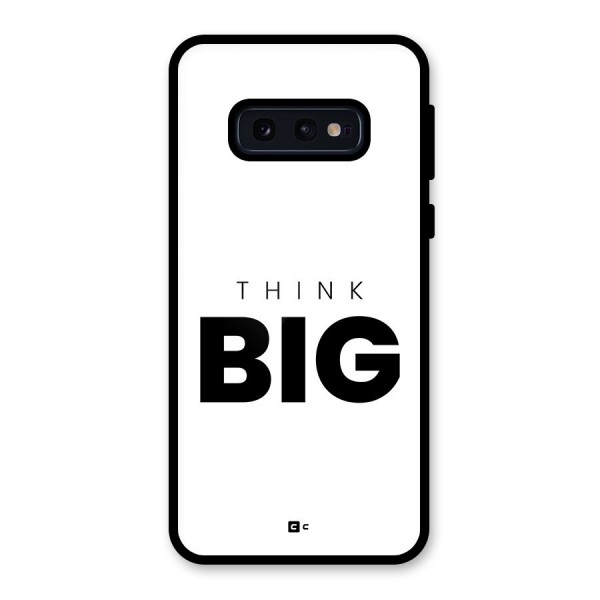 Massive Thought Glass Back Case for Galaxy S10e