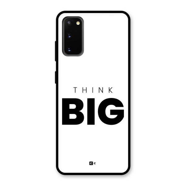 Massive Thought Glass Back Case for Galaxy S20