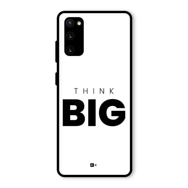 Massive Thought Glass Back Case for Galaxy S20 FE 5G