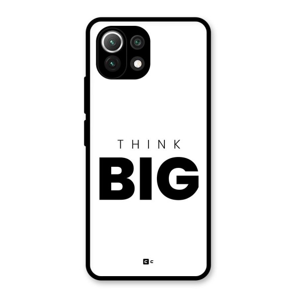 Massive Thought Glass Back Case for Mi 11 Lite