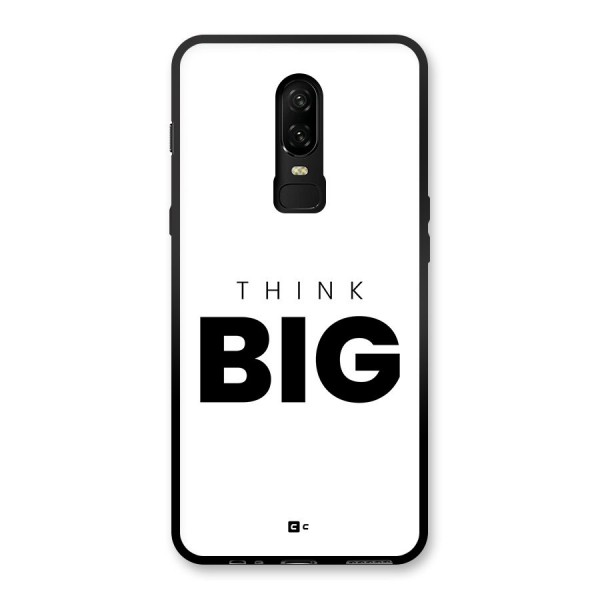 Massive Thought Glass Back Case for OnePlus 6