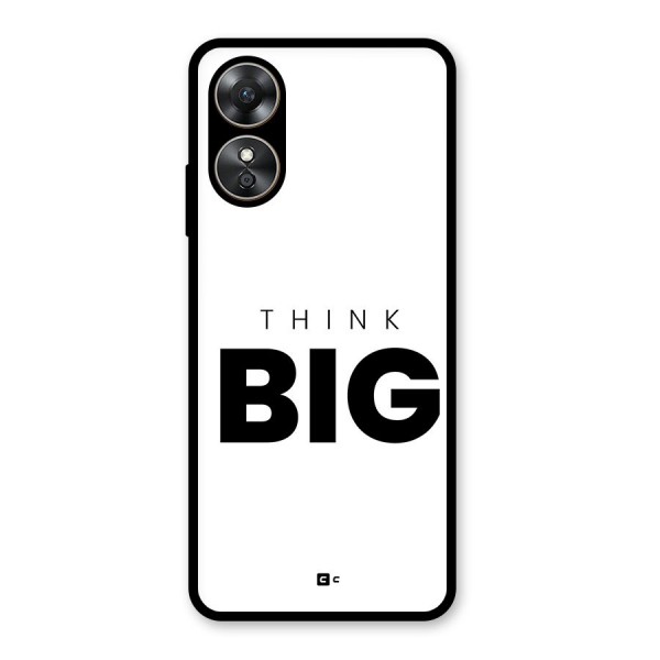 Massive Thought Glass Back Case for Oppo A17