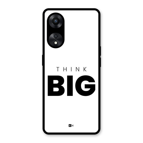 Massive Thought Glass Back Case for Oppo A78