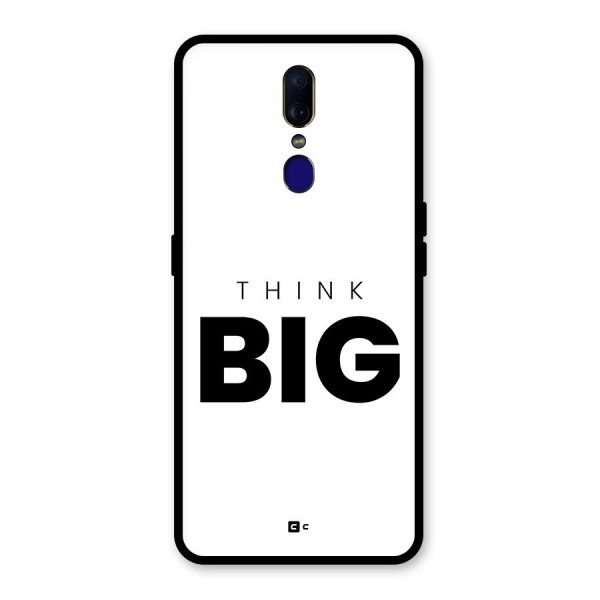 Massive Thought Glass Back Case for Oppo F11