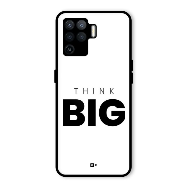 Massive Thought Glass Back Case for Oppo F19 Pro