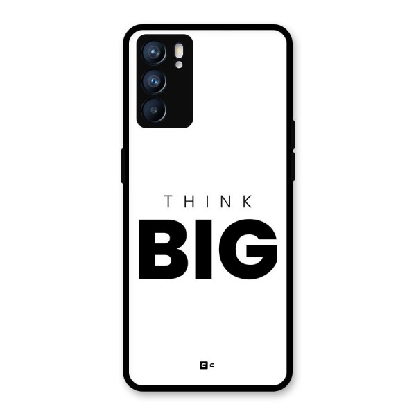 Massive Thought Glass Back Case for Oppo Reno6 5G