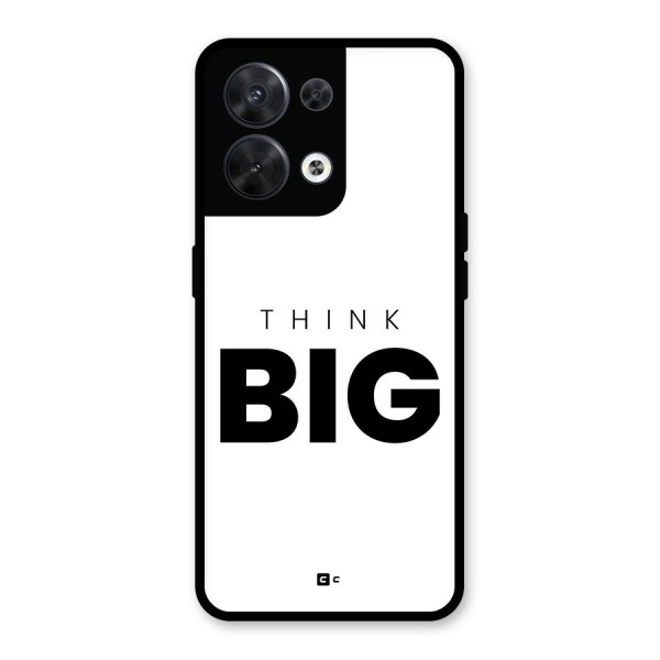 Massive Thought Glass Back Case for Oppo Reno8 5G