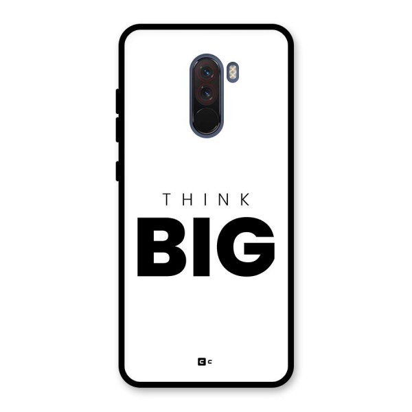 Massive Thought Glass Back Case for Poco F1