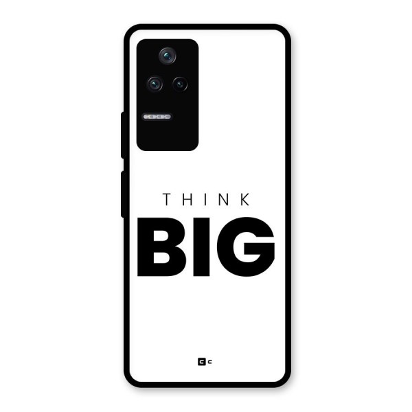 Massive Thought Glass Back Case for Poco F4 5G