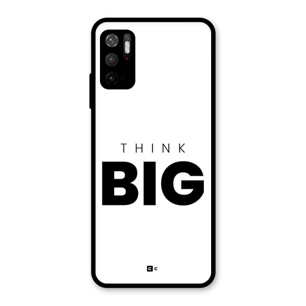 Massive Thought Glass Back Case for Poco M3 Pro 5G