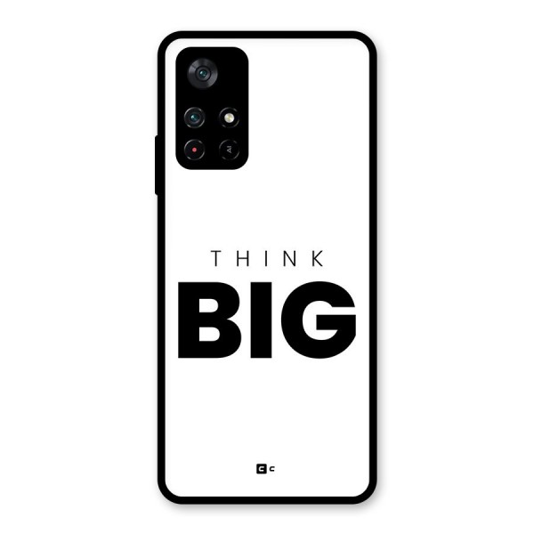 Massive Thought Glass Back Case for Poco M4 Pro 5G