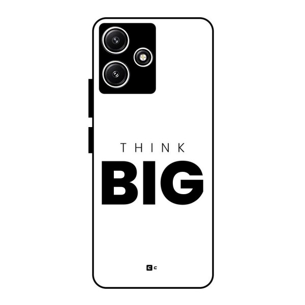 Massive Thought Glass Back Case for Poco M6 Pro