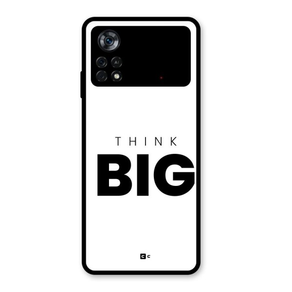 Massive Thought Glass Back Case for Poco X4 Pro 5G