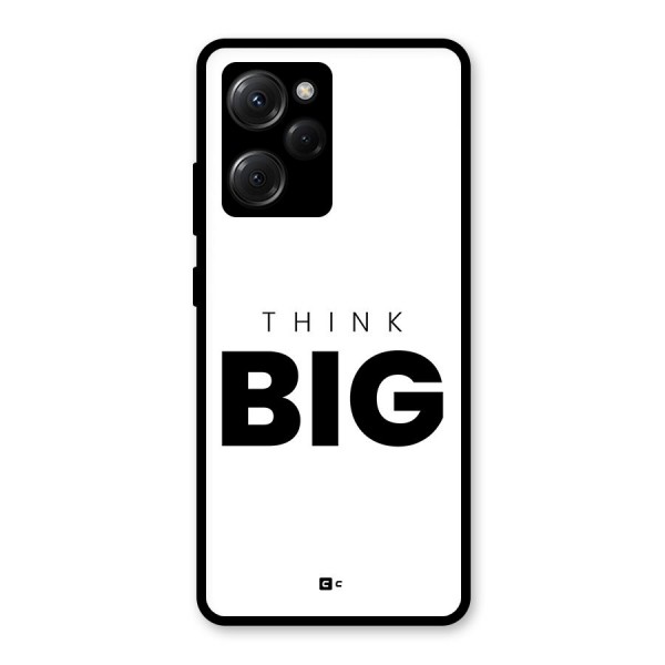 Massive Thought Glass Back Case for Poco X5 Pro