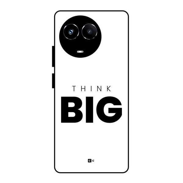 Massive Thought Glass Back Case for Realme 11X