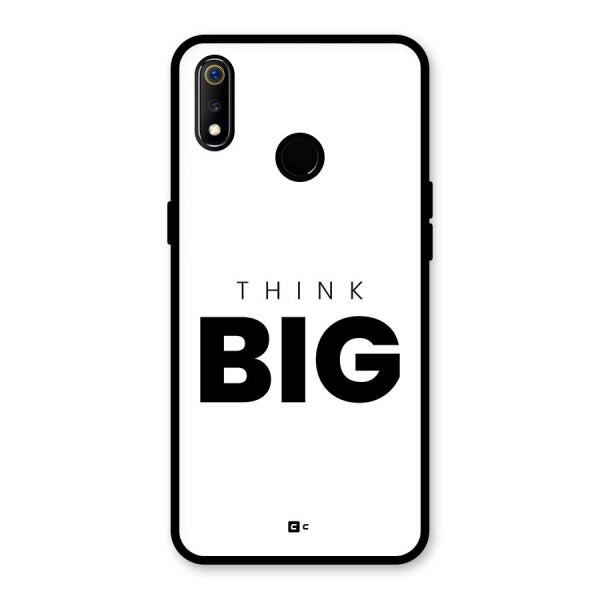 Massive Thought Glass Back Case for Realme 3