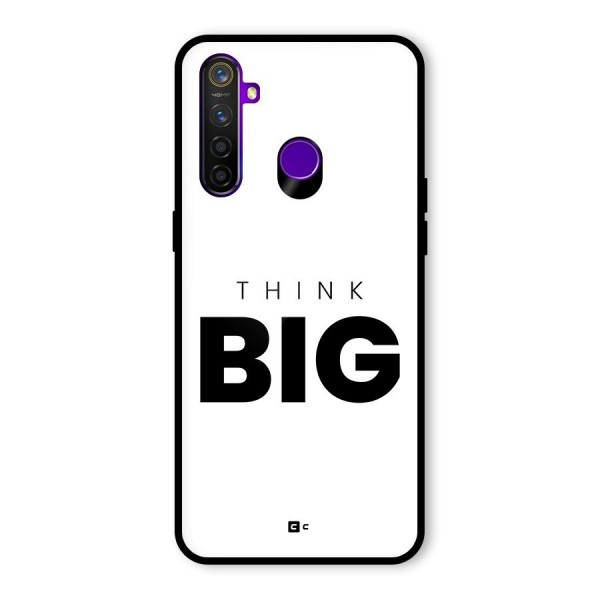 Massive Thought Glass Back Case for Realme 5 Pro