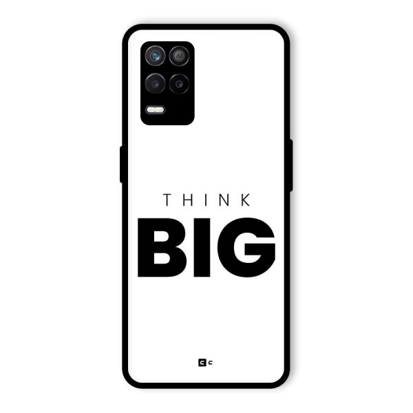 Massive Thought Glass Back Case for Realme 8 5G