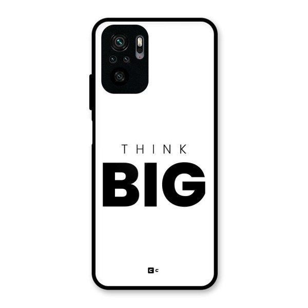 Massive Thought Glass Back Case for Redmi Note 10