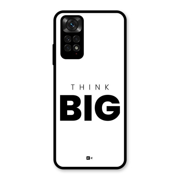 Massive Thought Glass Back Case for Redmi Note 11S