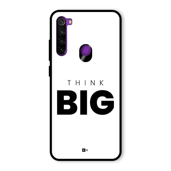 Massive Thought Glass Back Case for Redmi Note 8