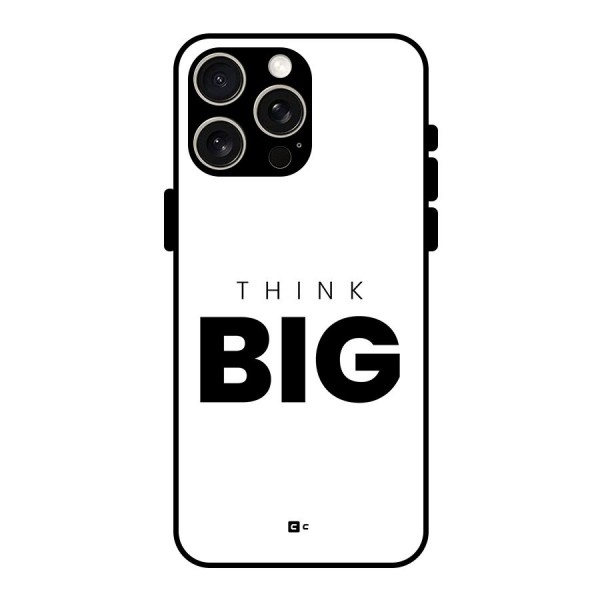 Massive Thought Glass Back Case for iPhone 15 Pro Max