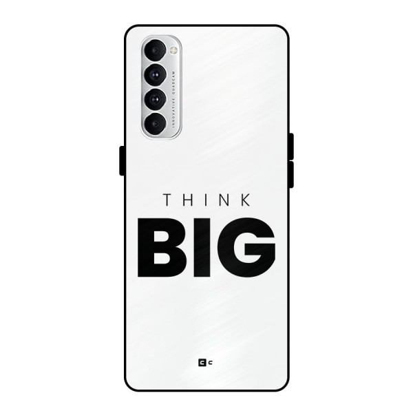 Massive Thought Metal Back Case for Oppo Reno4 Pro