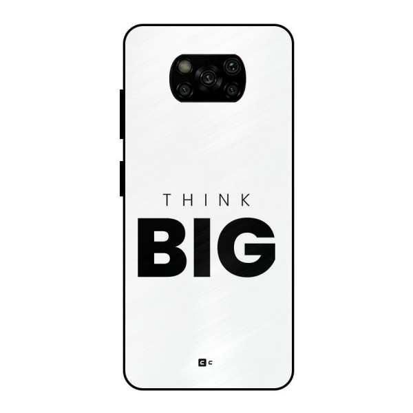 Massive Thought Metal Back Case for Poco X3