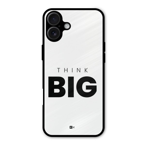 Massive Thought Metal Back Case for iPhone 16 Plus