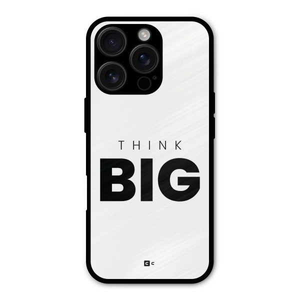 Massive Thought Metal Back Case for iPhone 16 Pro