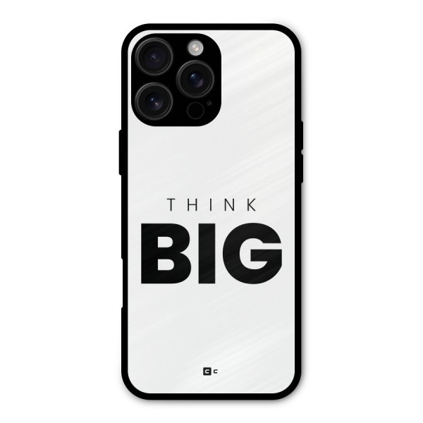 Massive Thought Metal Back Case for iPhone 16 Pro Max