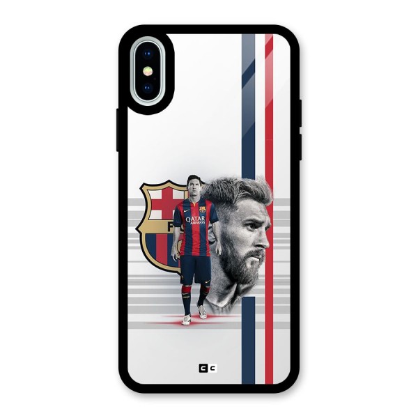 Master of the Pitch Glass Back Case for iPhone X