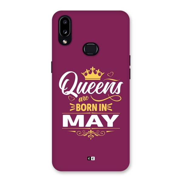 May Born Queens Back Case for Galaxy A10s