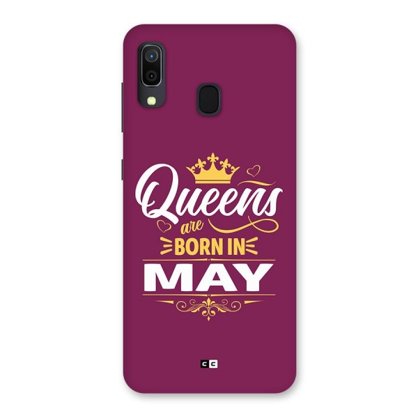 May Born Queens Back Case for Galaxy A20