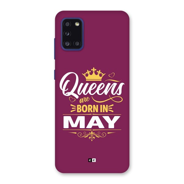 May Born Queens Back Case for Galaxy A31