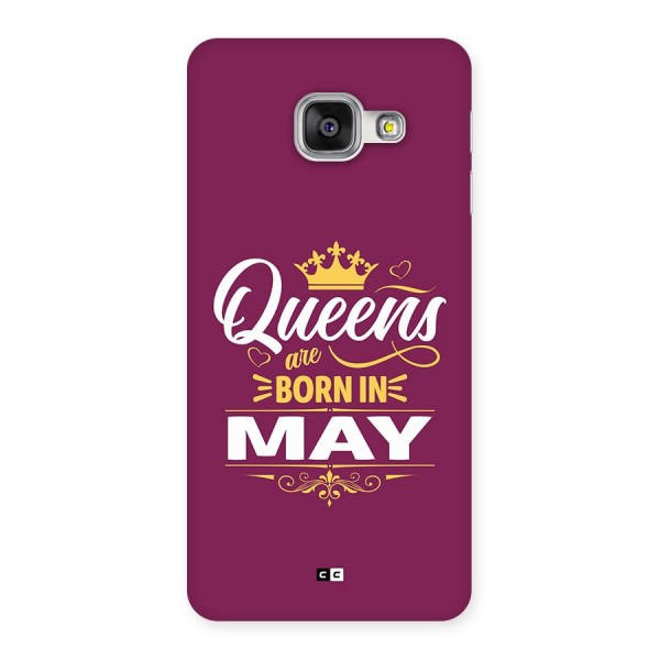 May Born Queens Back Case for Galaxy A3 (2016)