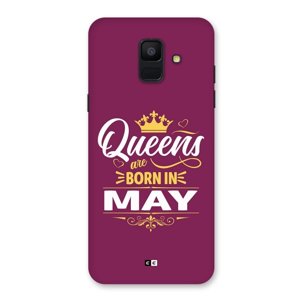 May Born Queens Back Case for Galaxy A6 (2018)